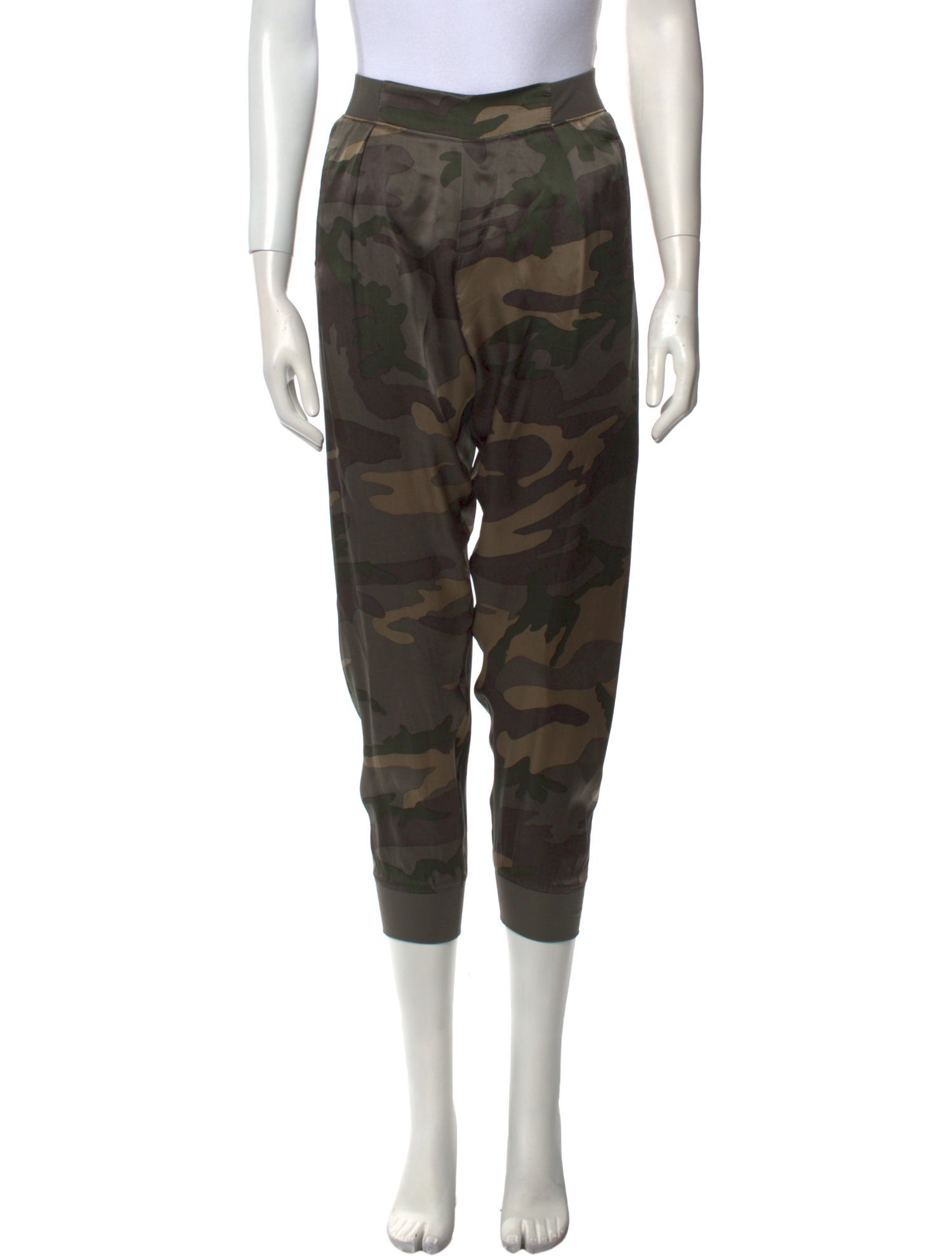 ATM Anthony Thomas Melillo Silk Skinny Leg Pants