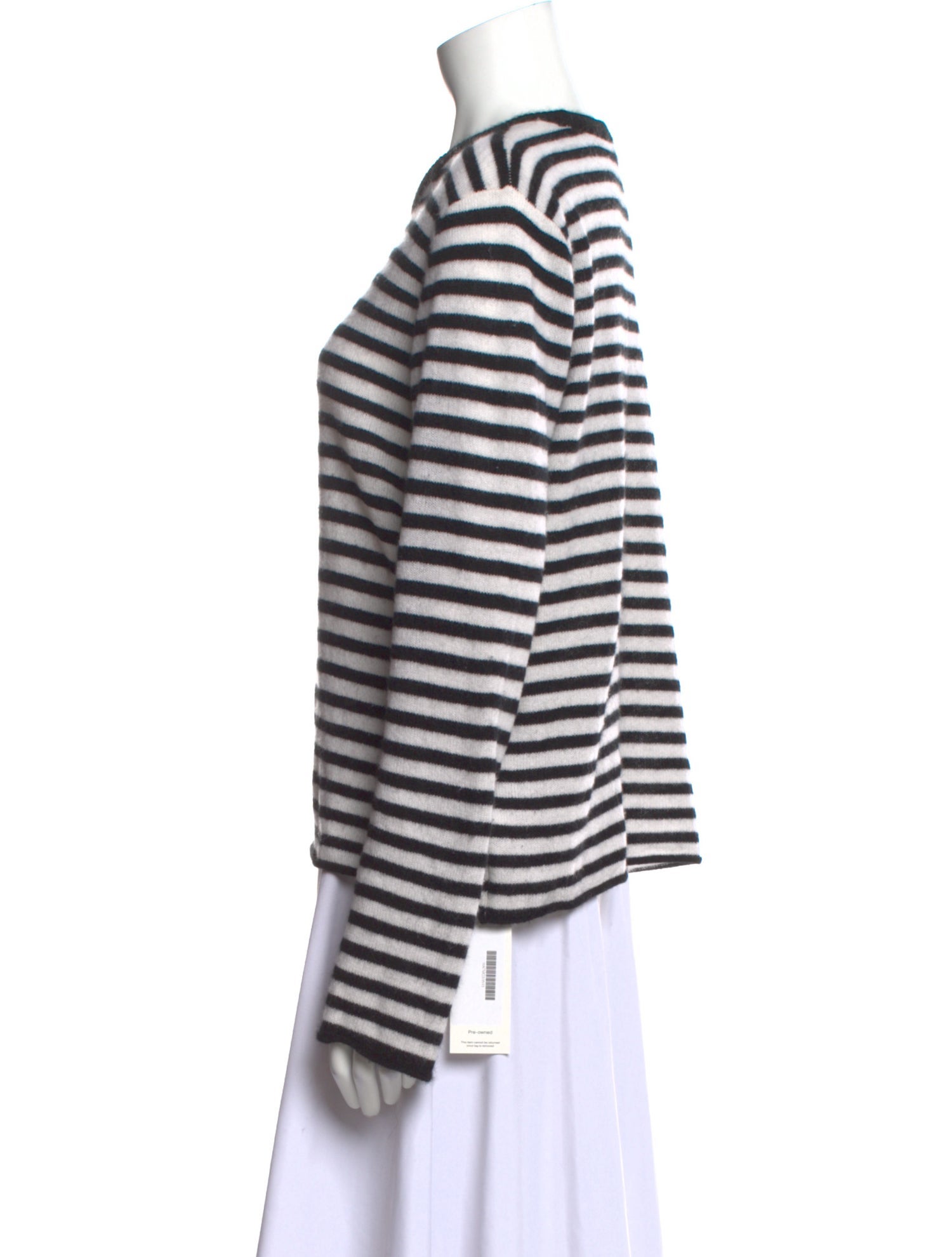 ATM Anthony Thomas Melillo Merino Wool Striped Sweater