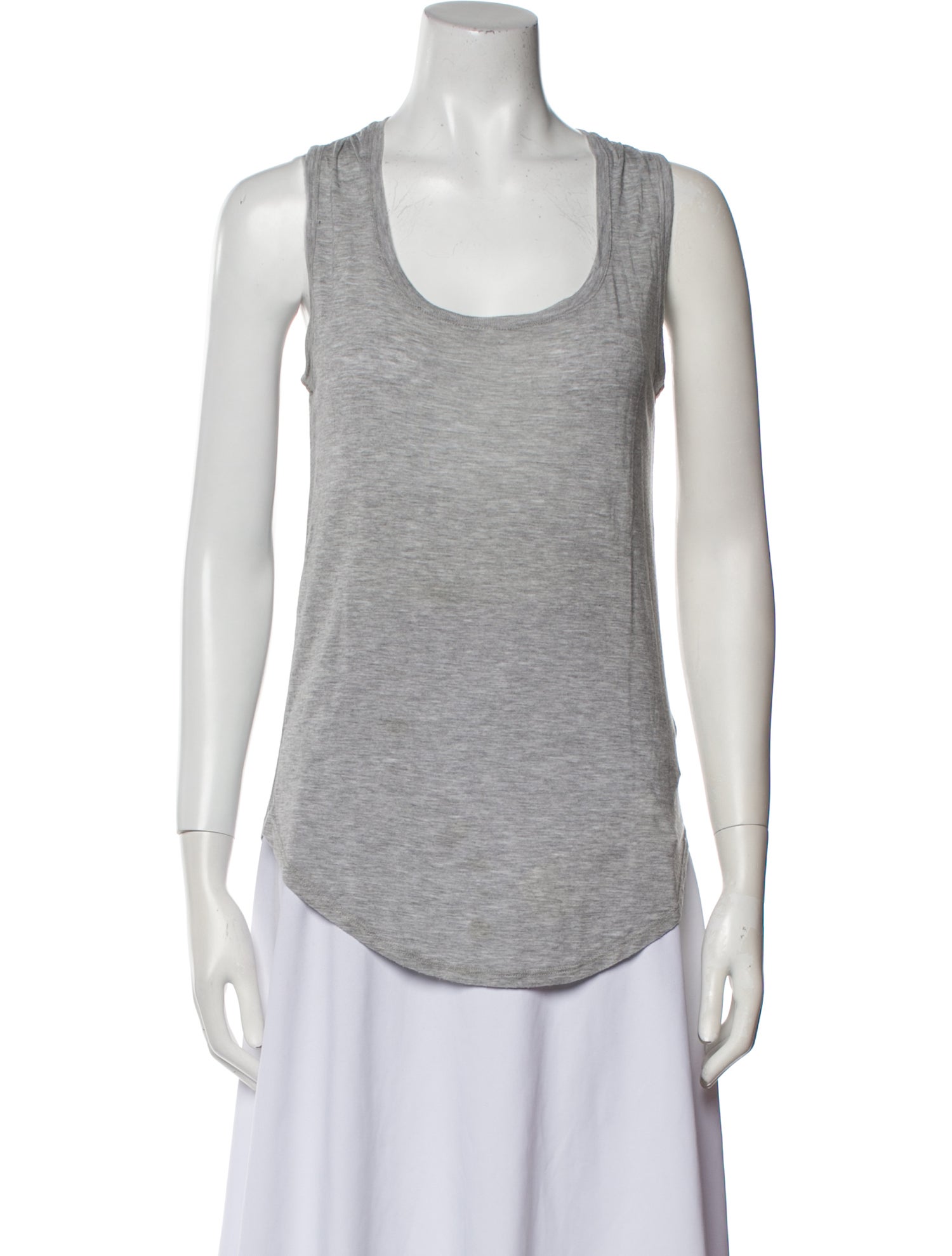 ATM Anthony Thomas Melillo Scoop Neck Sleeveless Top