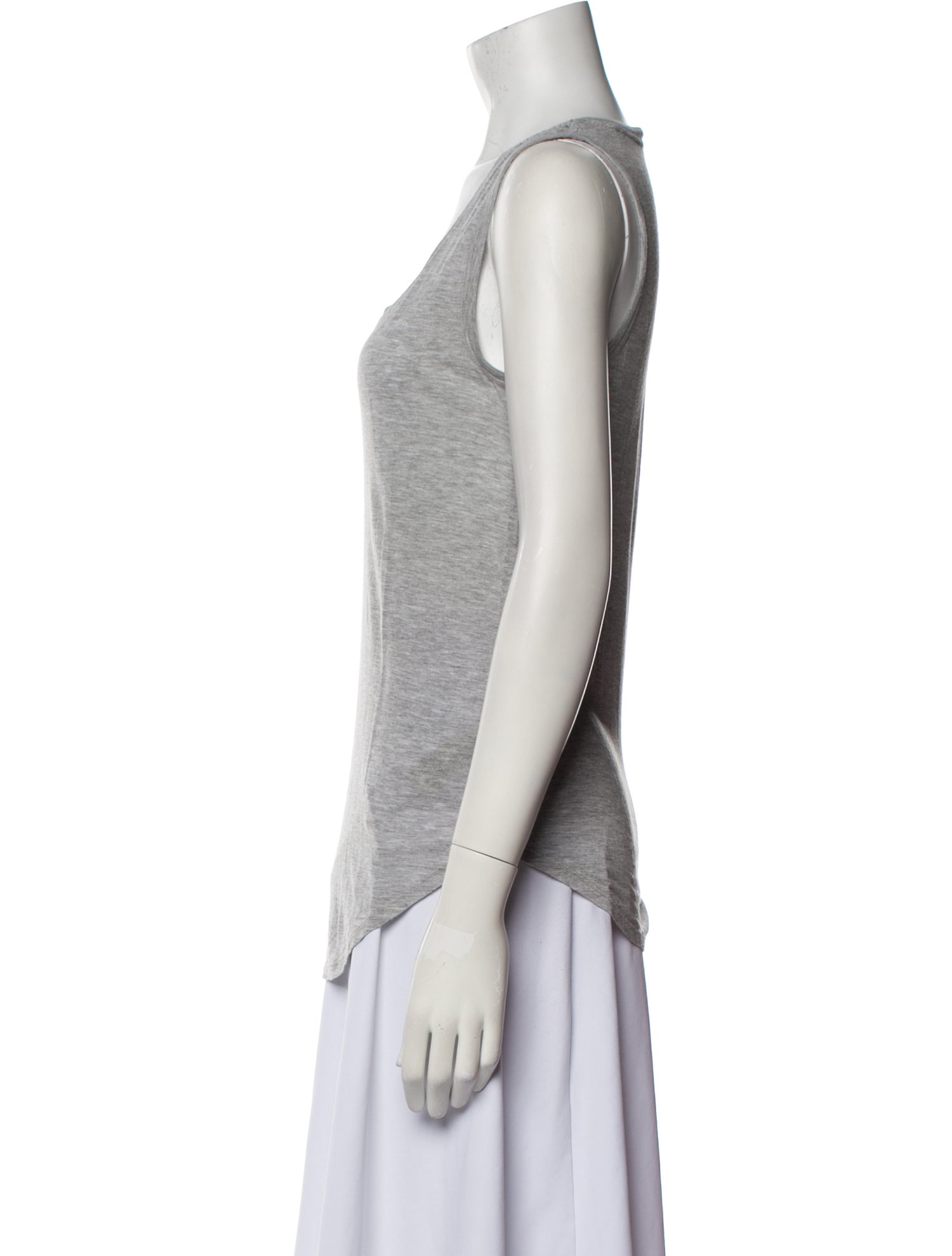 ATM Anthony Thomas Melillo Scoop Neck Sleeveless Top