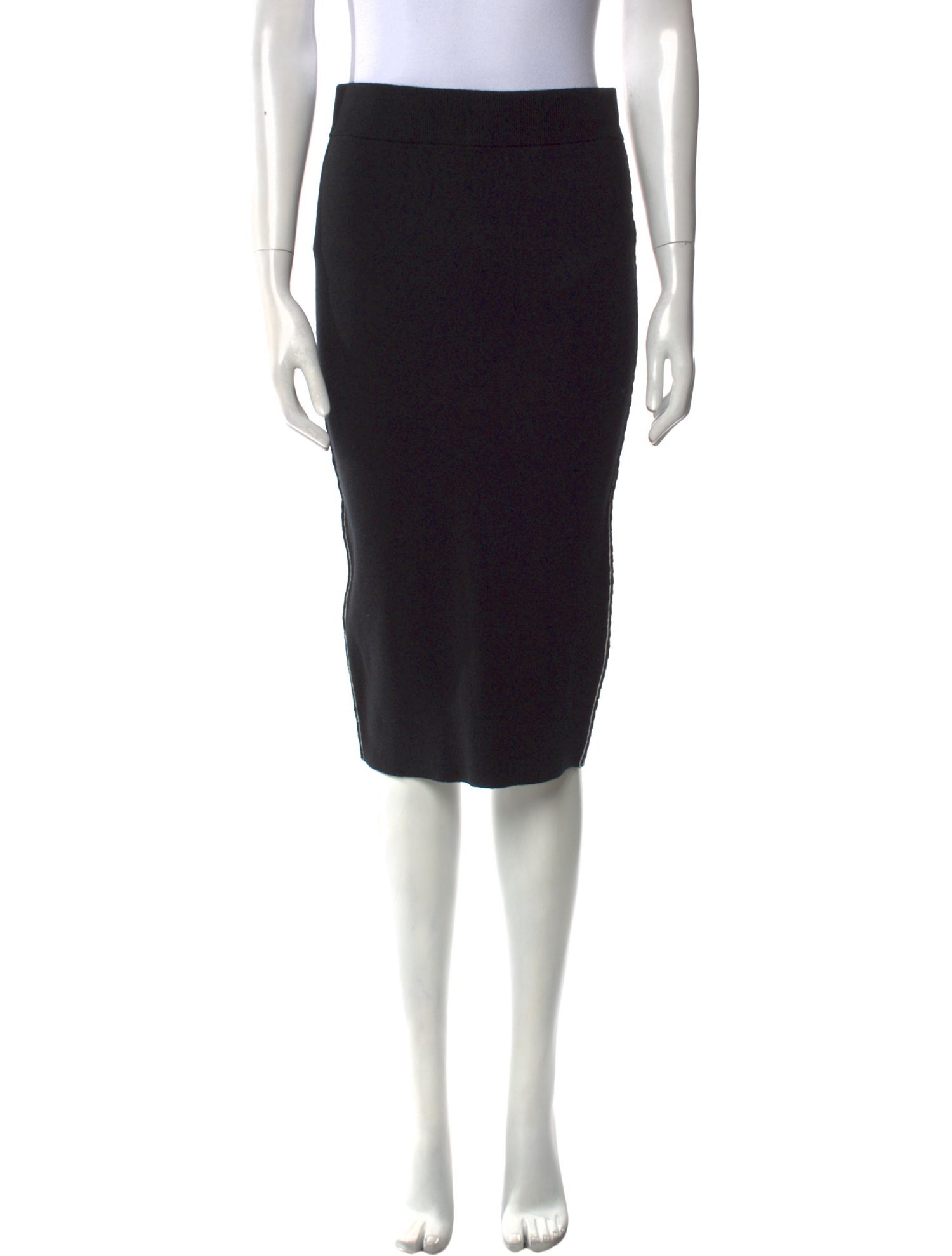 ATM Anthony Thomas Melillo Cutout Accent Knee-Length Skirt