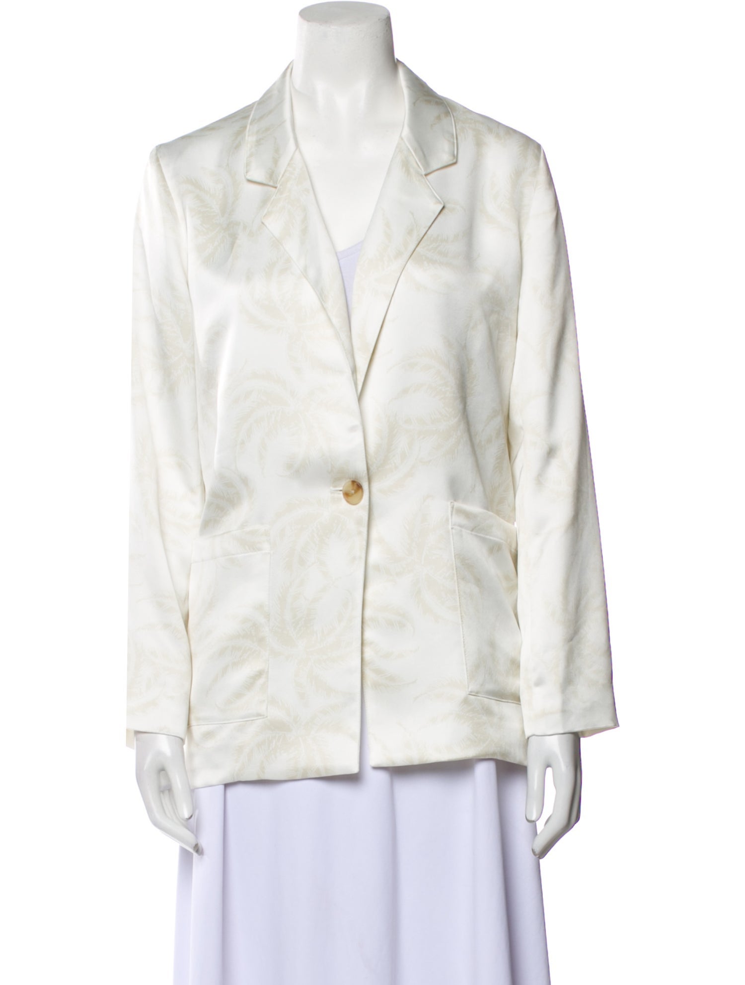 ATM Anthony Thomas Melillo Floral Print Blazer