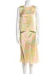 ATM Anthony Thomas Melillo Printed Skirt Set