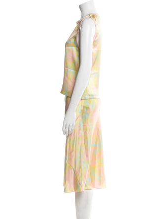 ATM Anthony Thomas Melillo Printed Skirt Set
