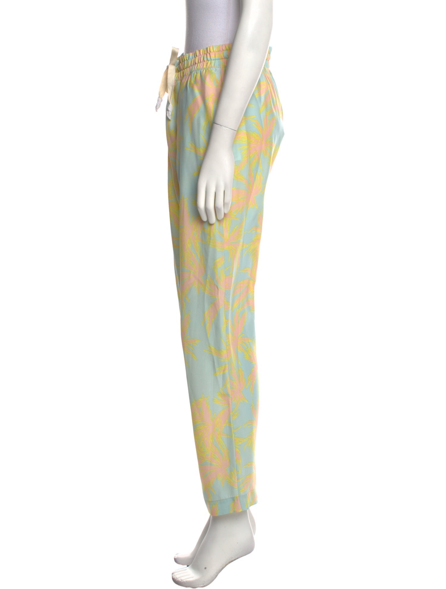 ATM Anthony Thomas Melillo Silk Straight Leg Pants