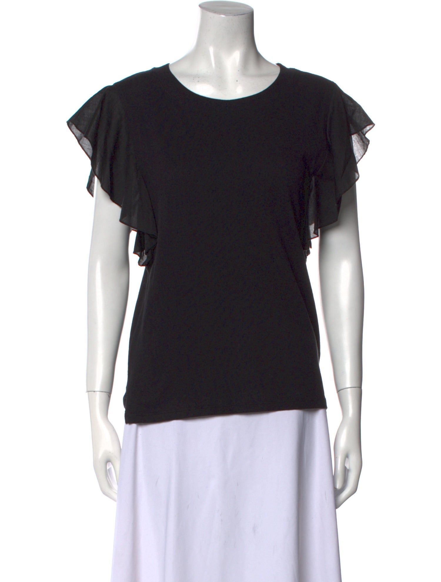 ATM Anthony Thomas Melillo Scoop Neck Short Sleeve T-Shirt