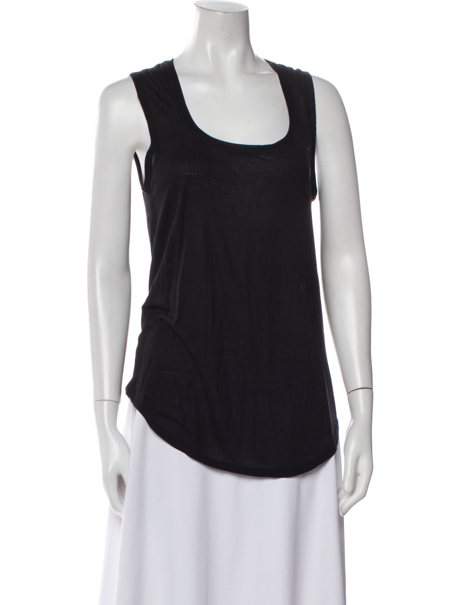 ATM Anthony Thomas Melillo Scoop Neck Sleeveless Top