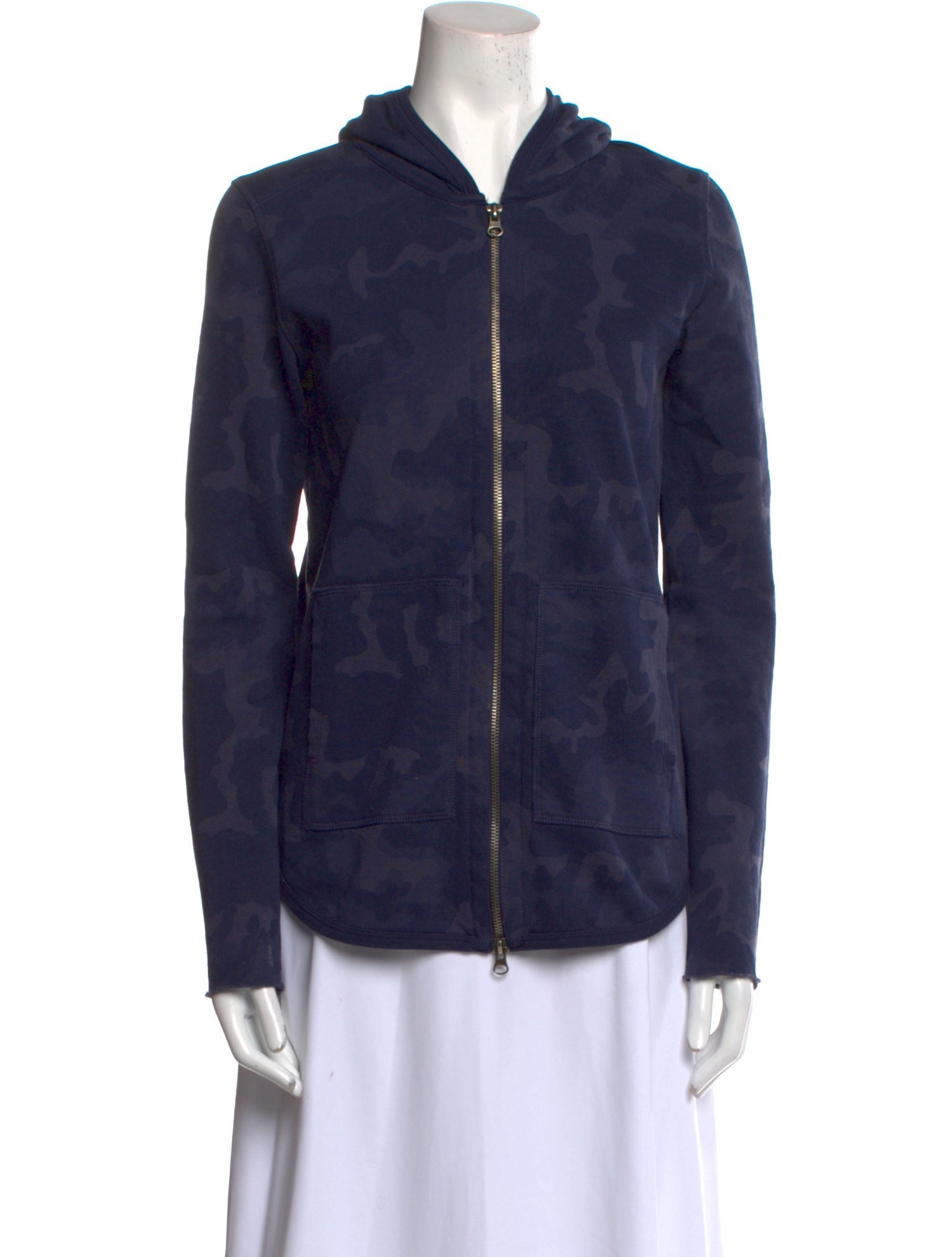 ATM Anthony Thomas Melillo Mock Neck Long Sleeve Sweatshirt