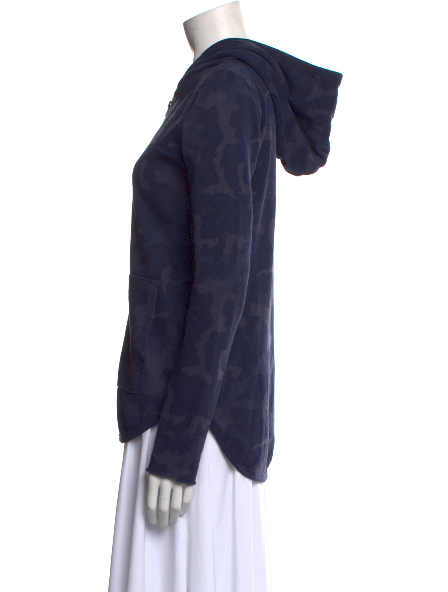 ATM Anthony Thomas Melillo Mock Neck Long Sleeve Sweatshirt