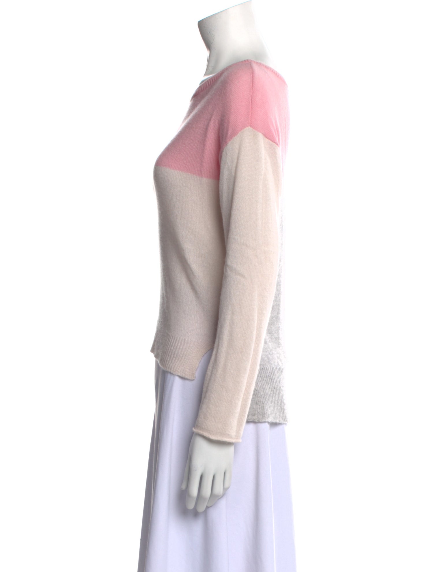 ATM Anthony Thomas Melillo Cashmere Striped Sweater