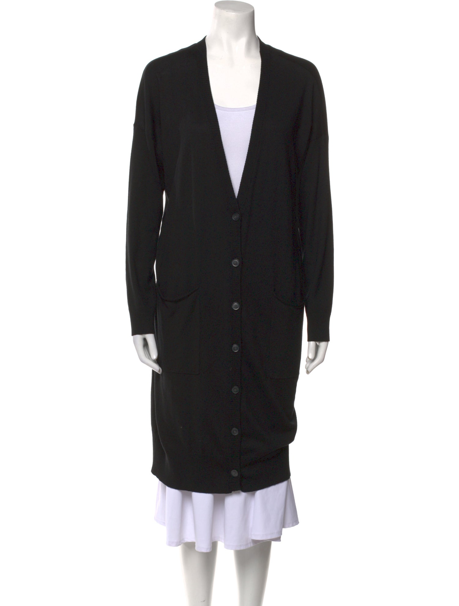 ATM Anthony Thomas Melillo Silk V-Neck Sweater