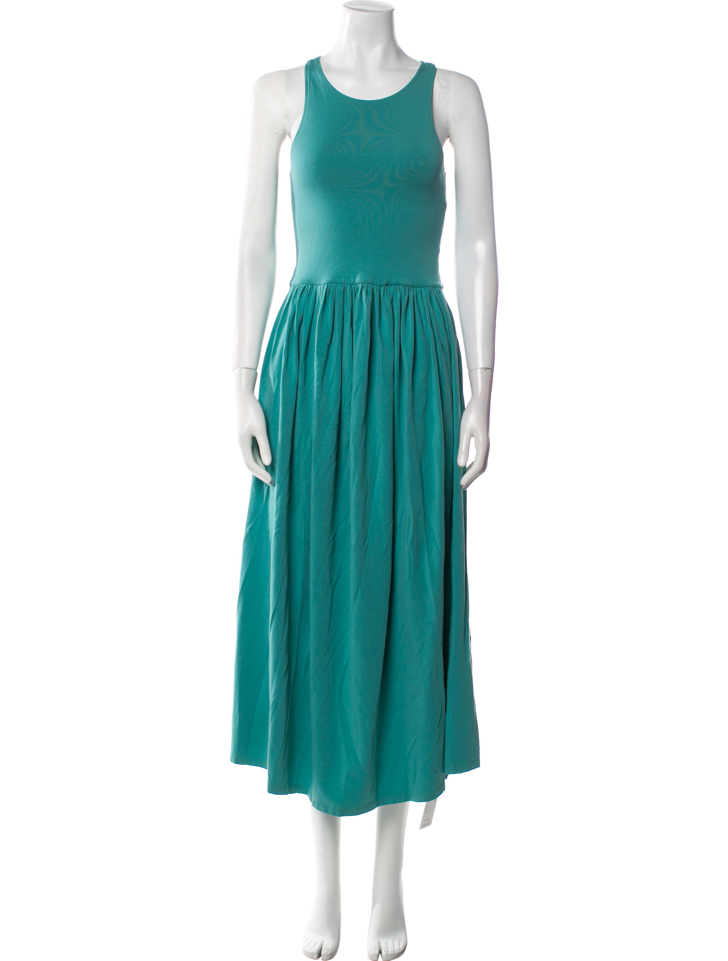 ATM Anthony Thomas Melillo Scoop Neck Long Dress