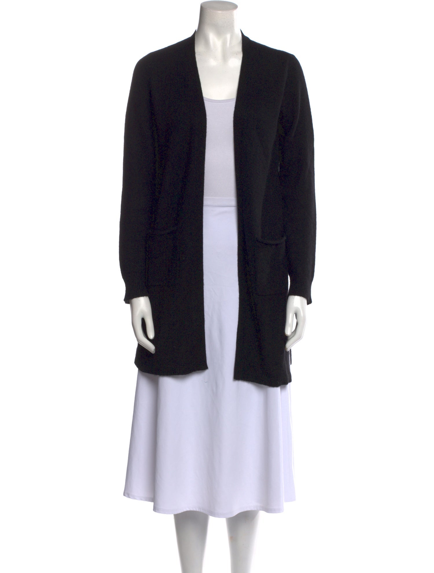 ATM Anthony Thomas Melillo Cashmere Open Front Sweater