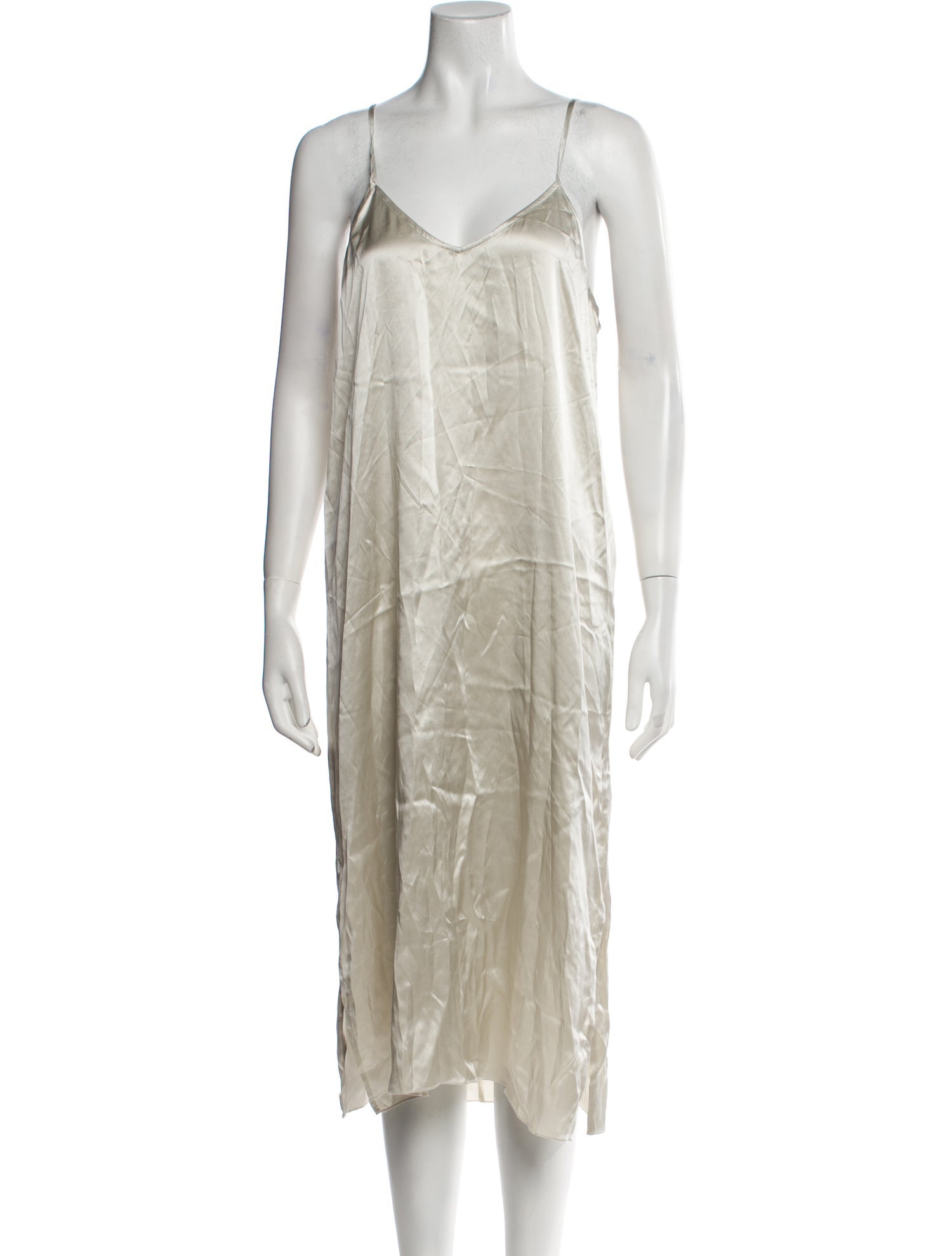 ATM Anthony Thomas Melillo Silk Midi Length Dress