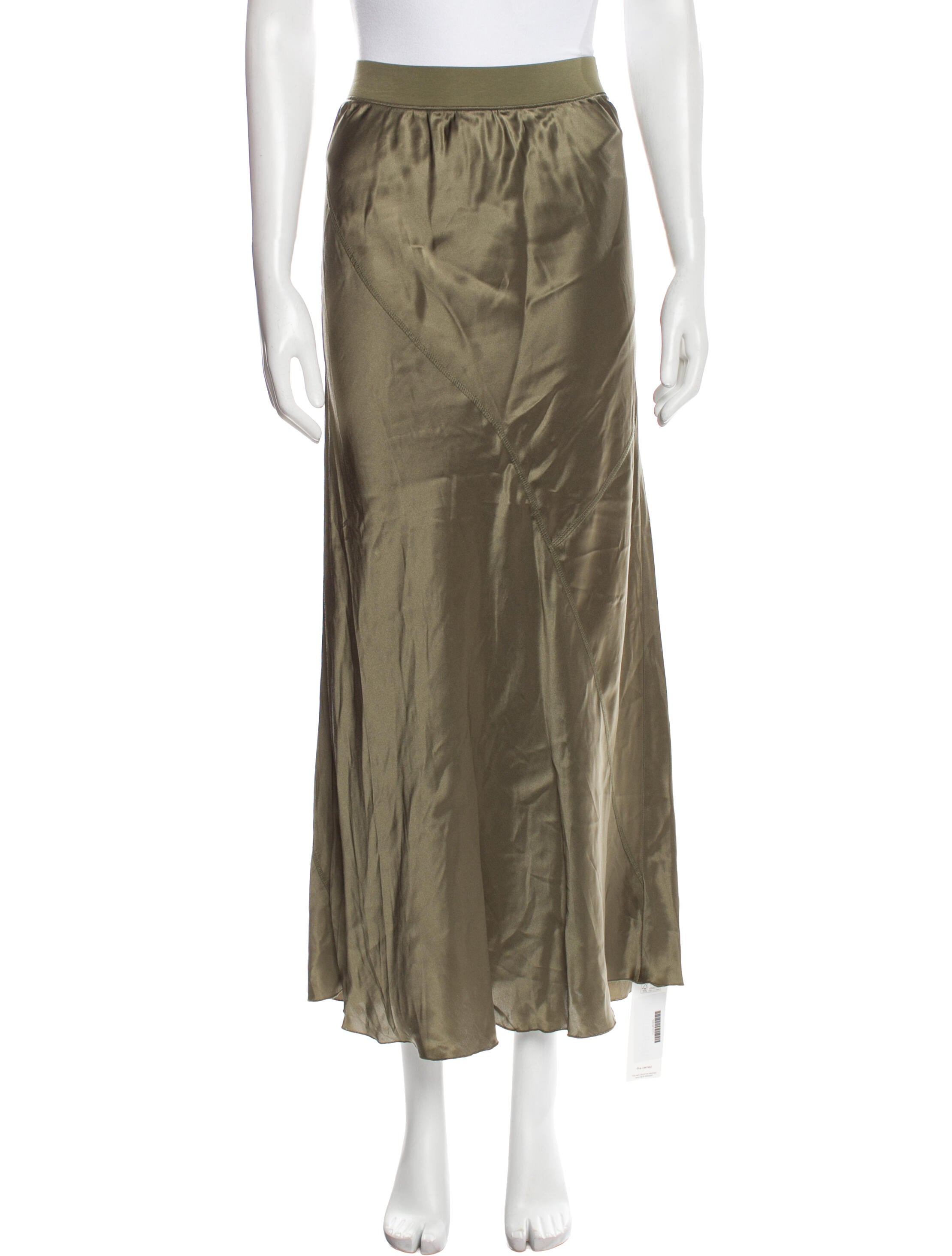 ATM Anthony Thomas Melillo Silk Midi Length Skirt w/ Tags