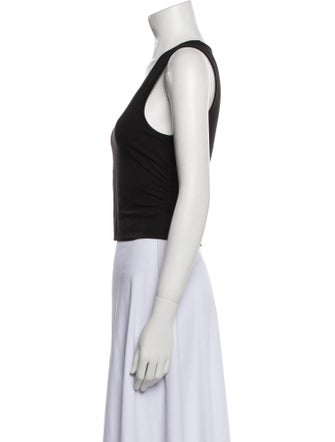 ATM Anthony Thomas Melillo Scoop Neck Sleeveless Top