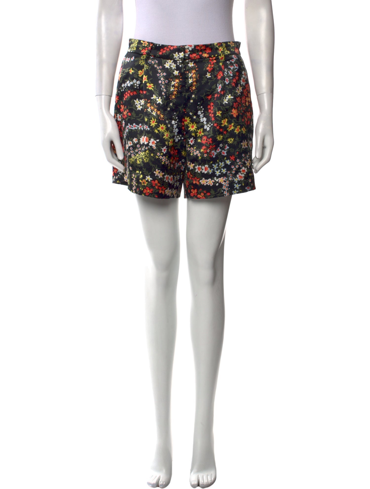 ATM Anthony Thomas Melillo Floral Print Mini Shorts