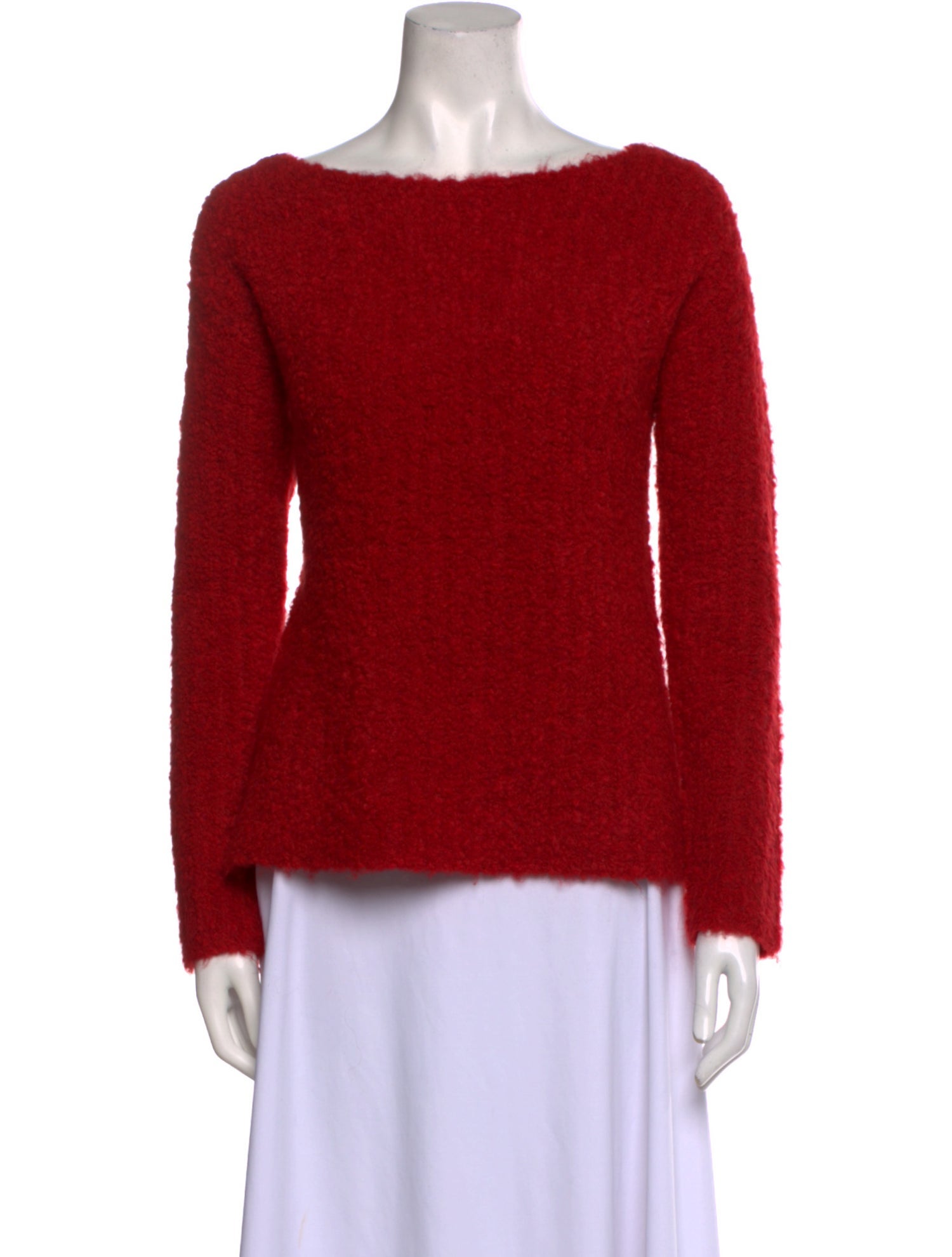 ATM Anthony Thomas Melillo Alpaca Bateau Neckline Sweater