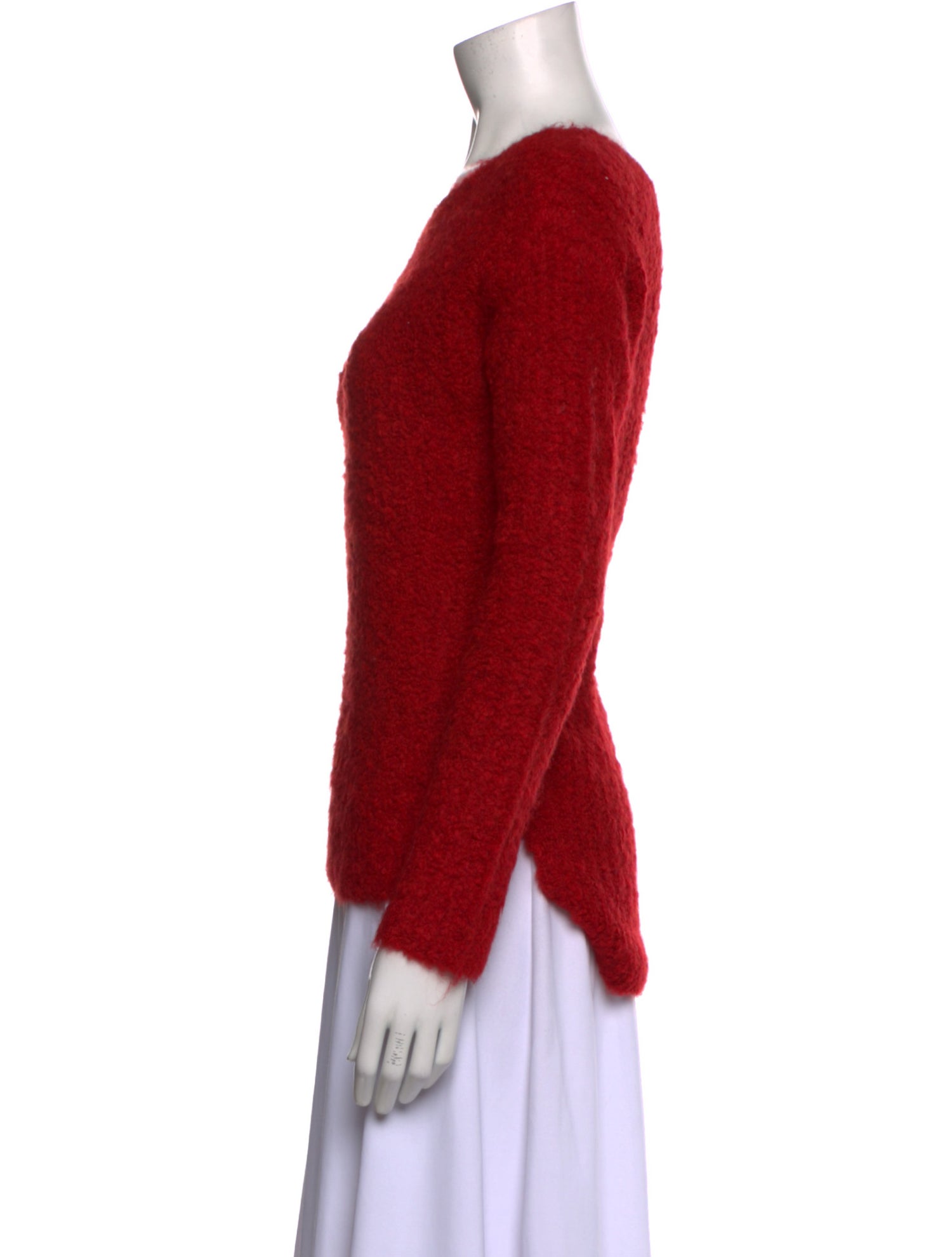 ATM Anthony Thomas Melillo Alpaca Bateau Neckline Sweater