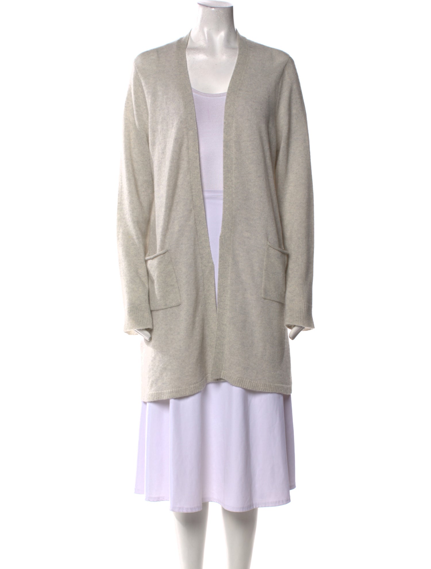 ATM Anthony Thomas Melillo Cashmere Open Front Sweater