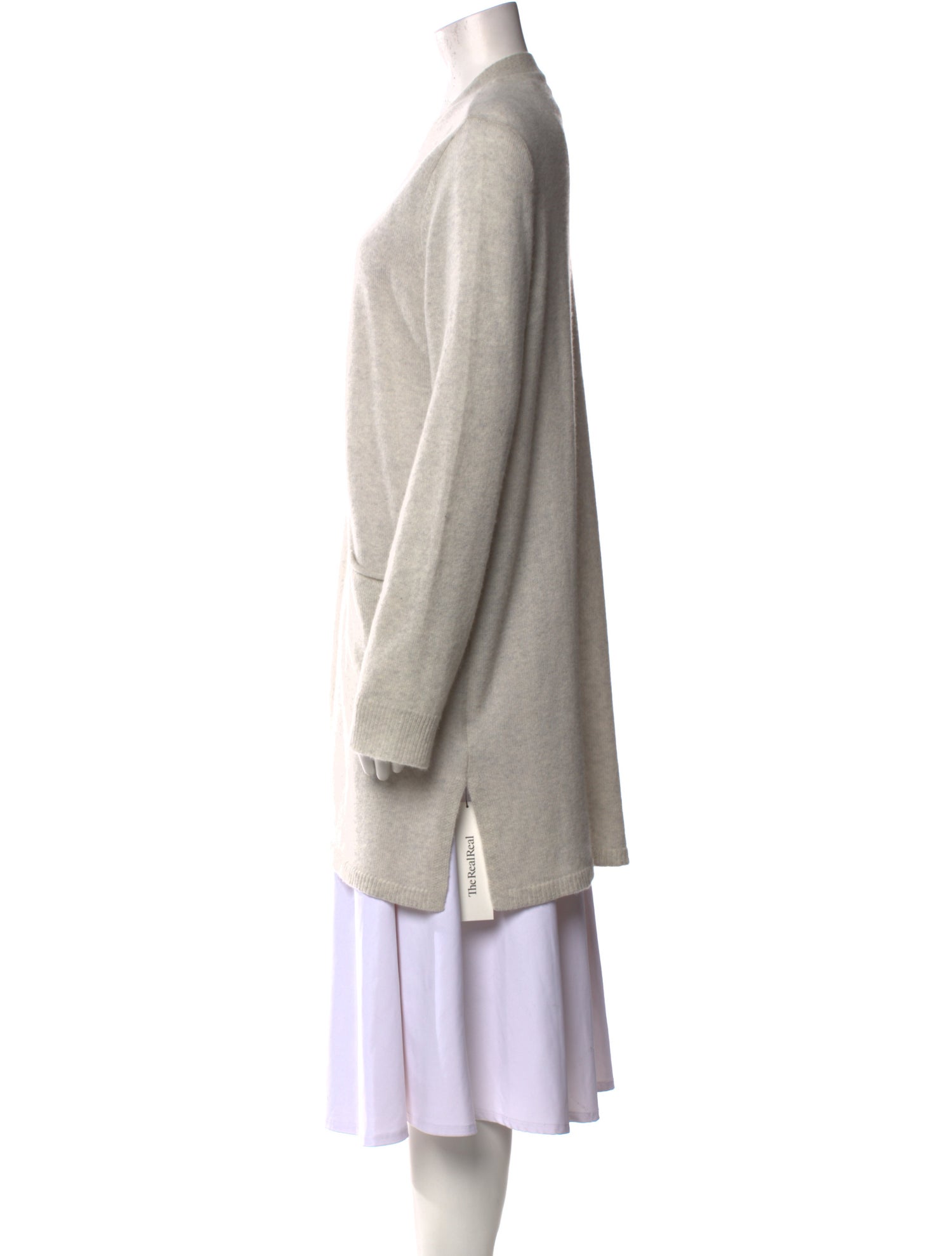 ATM Anthony Thomas Melillo Cashmere Open Front Sweater