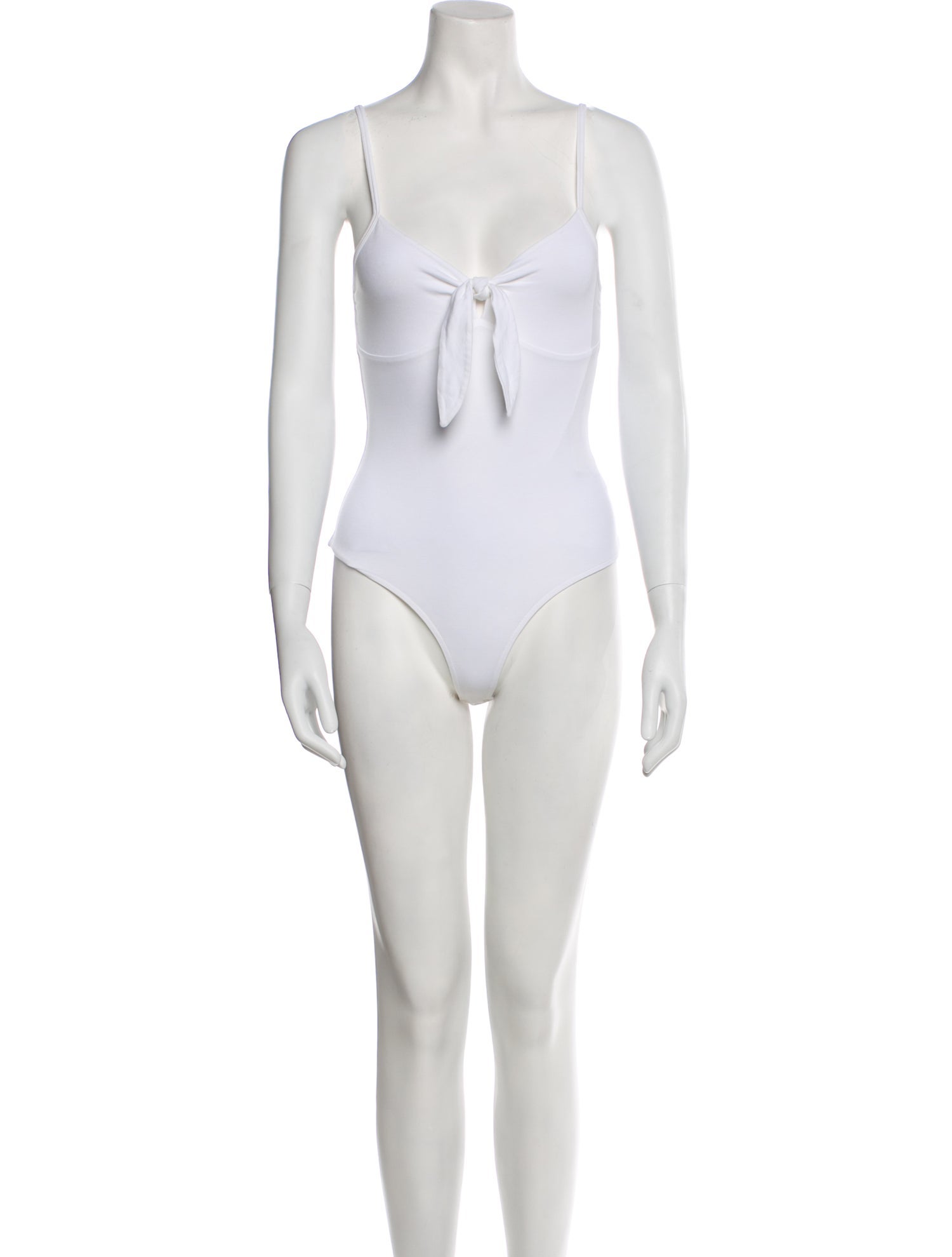 ATM Anthony Thomas Melillo Square Neckline Sleeveless Bodysuit