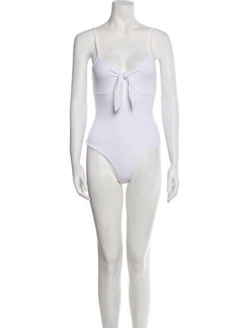 ATM Anthony Thomas Melillo Square Neckline Sleeveless Bodysuit