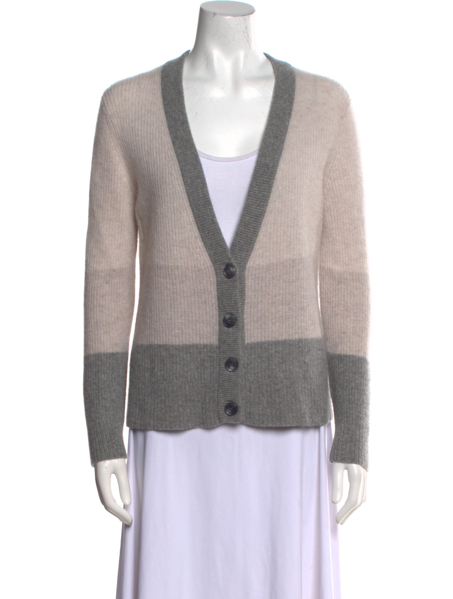 ATM Anthony Thomas Melillo Cashmere Striped Sweater