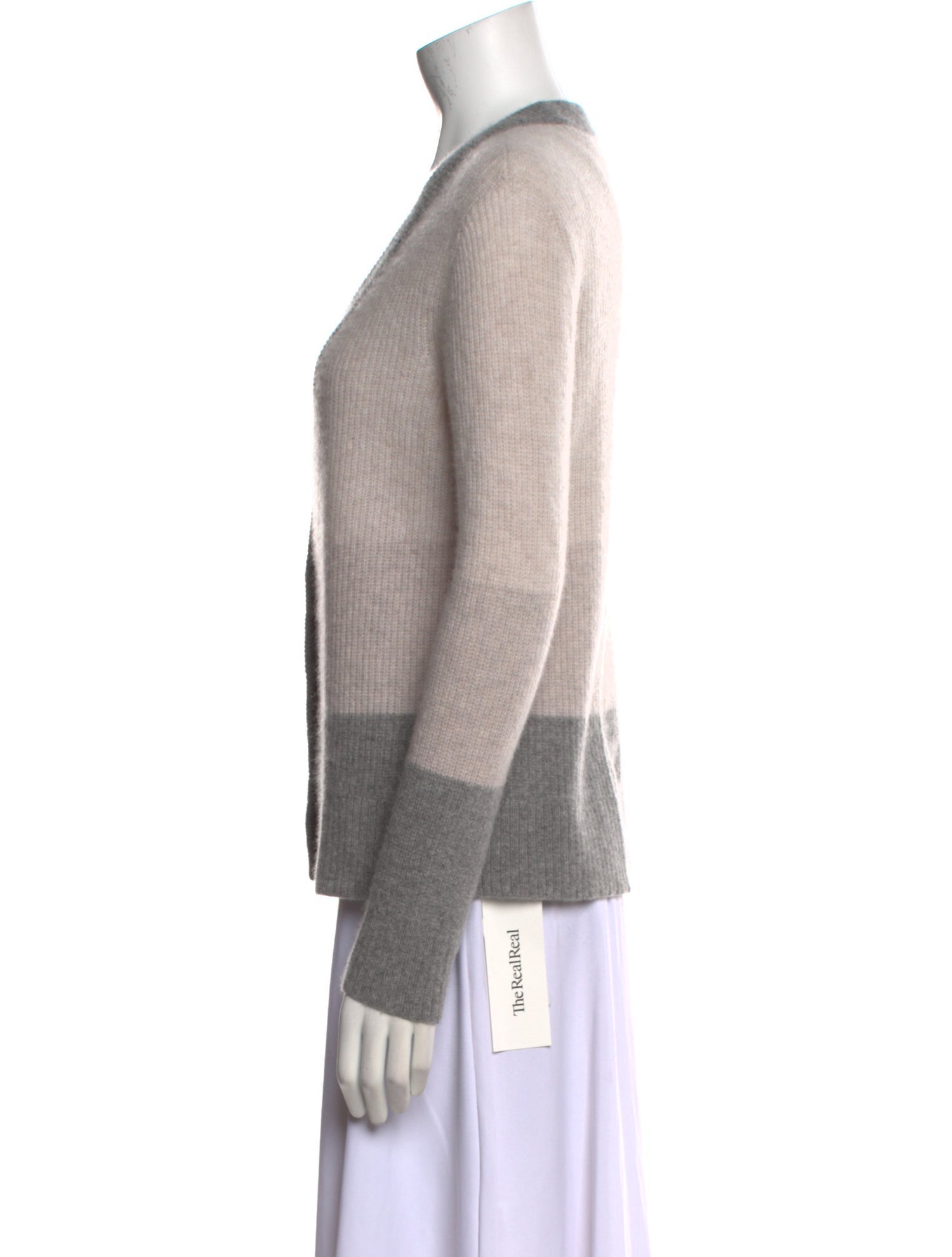 ATM Anthony Thomas Melillo Cashmere Striped Sweater