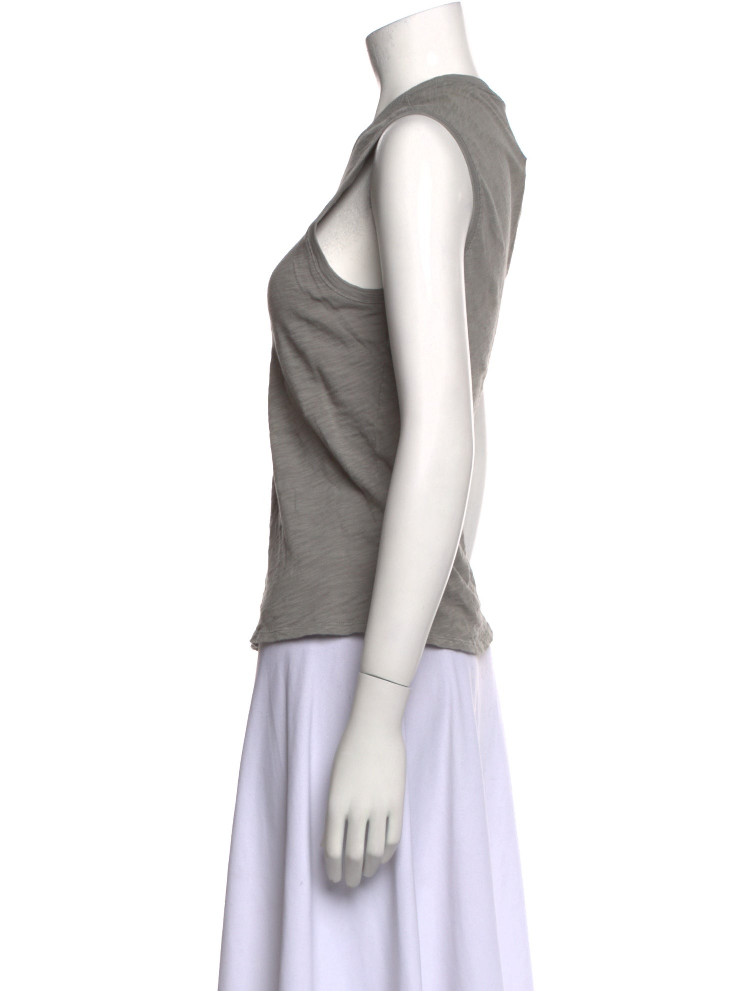 ATM Anthony Thomas Melillo Crew Neck Sleeveless Top