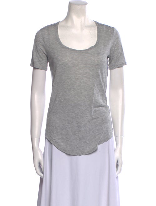 ATM Anthony Thomas Melillo Scoop Neck Short Sleeve T-Shirt