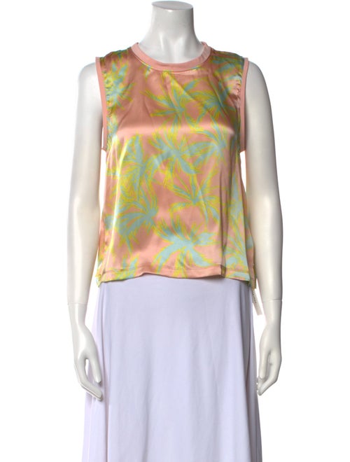 ATM Anthony Thomas Melillo Silk Printed Top