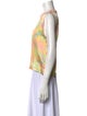 ATM Anthony Thomas Melillo Silk Printed Top