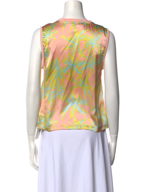 ATM Anthony Thomas Melillo Silk Printed Top
