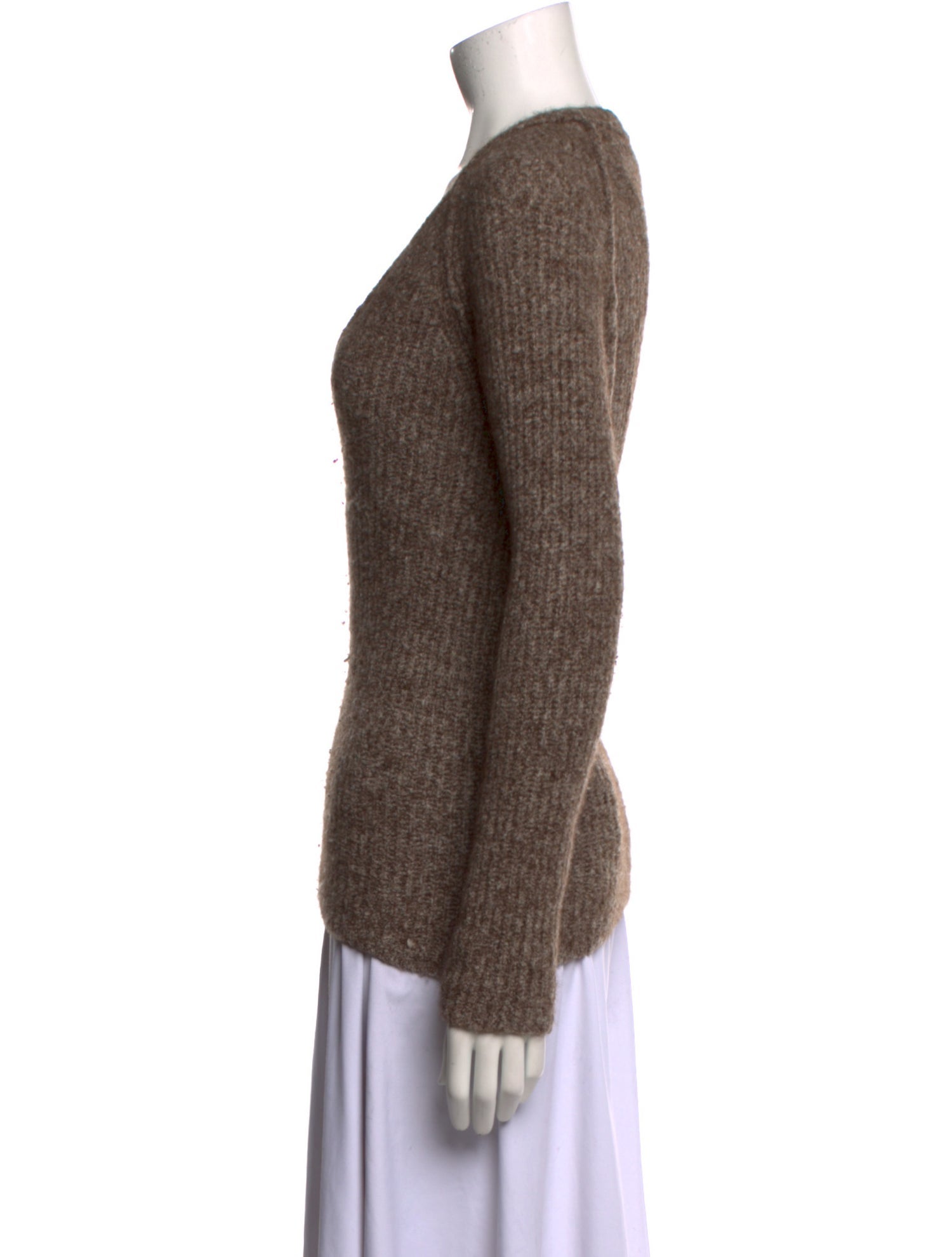 ATM Anthony Thomas Melillo Wool V-Neck Sweater