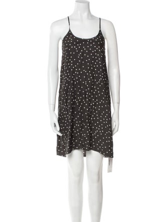 ATM Anthony Thomas Melillo Silk Polka Dot Print Tunic