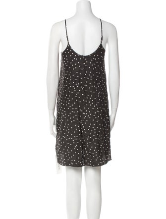 ATM Anthony Thomas Melillo Silk Polka Dot Print Tunic
