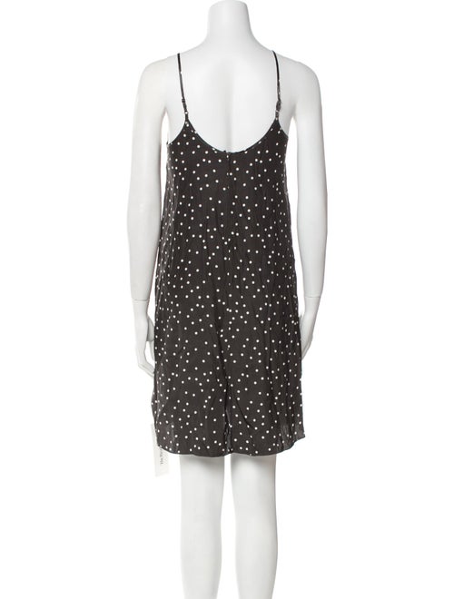 ATM Anthony Thomas Melillo Silk Polka Dot Print Tunic