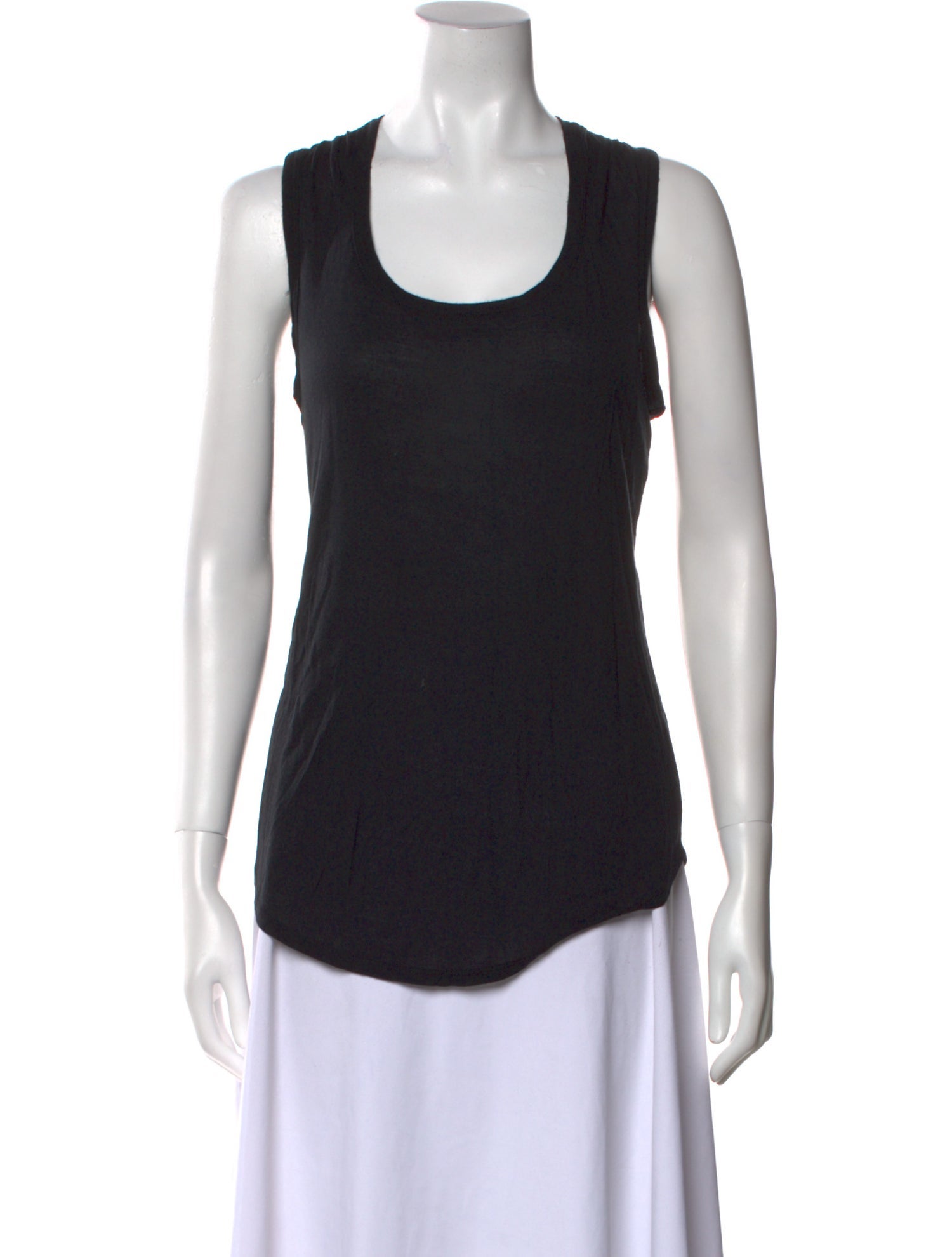 ATM Anthony Thomas Melillo Scoop Neck Sleeveless Top