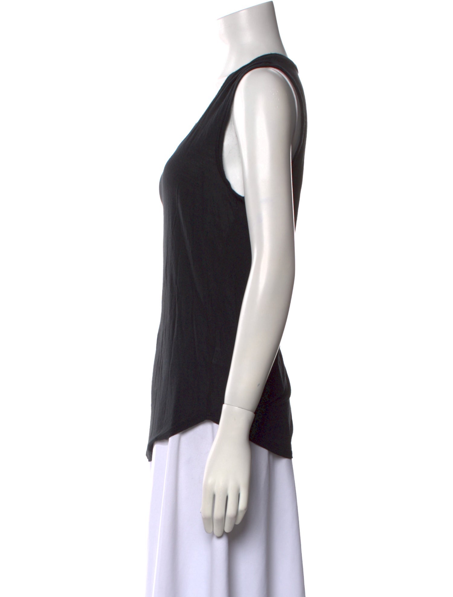 ATM Anthony Thomas Melillo Scoop Neck Sleeveless Top