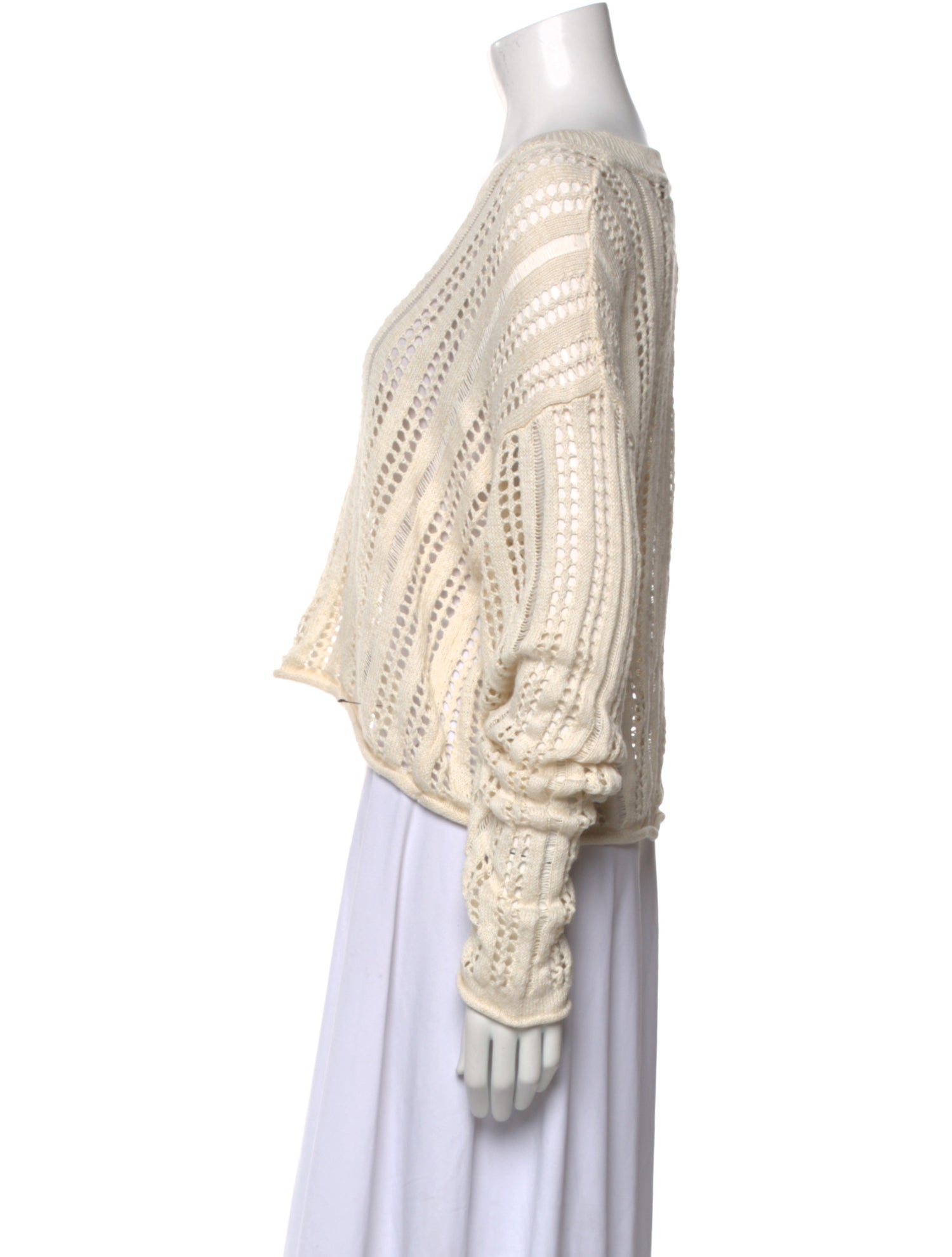 ATM Anthony Thomas Melillo Linen Scoop Neck Sweater