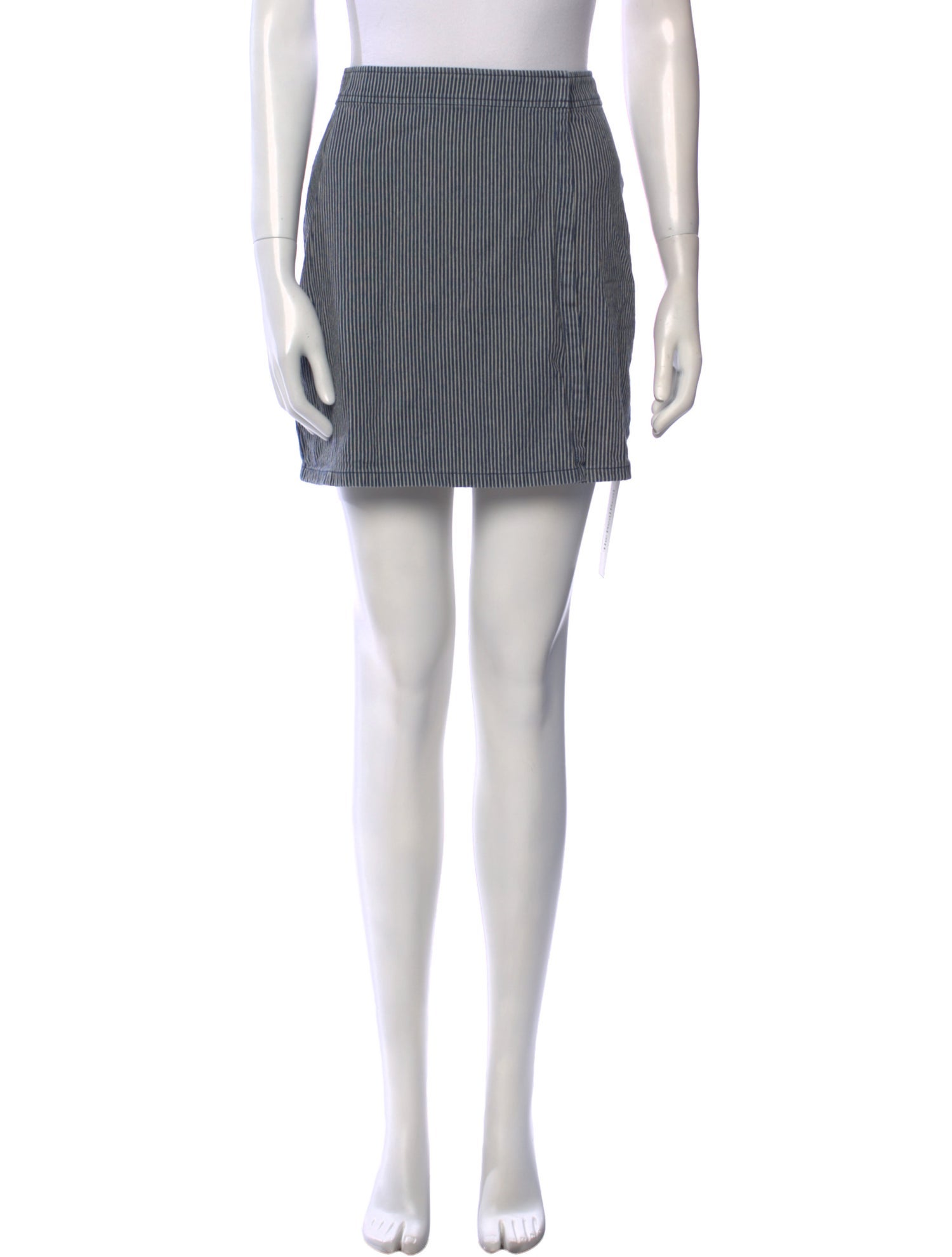 ATM Anthony Thomas Melillo Striped Mini Skirt