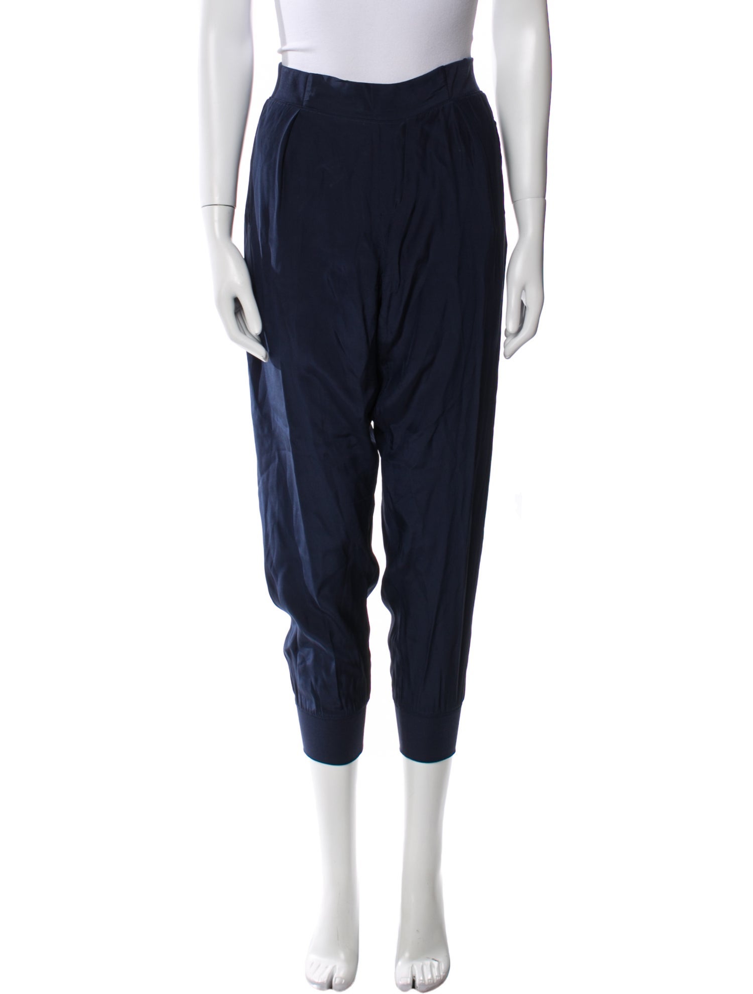 ATM Anthony Thomas Melillo Silk Skinny Leg Pants