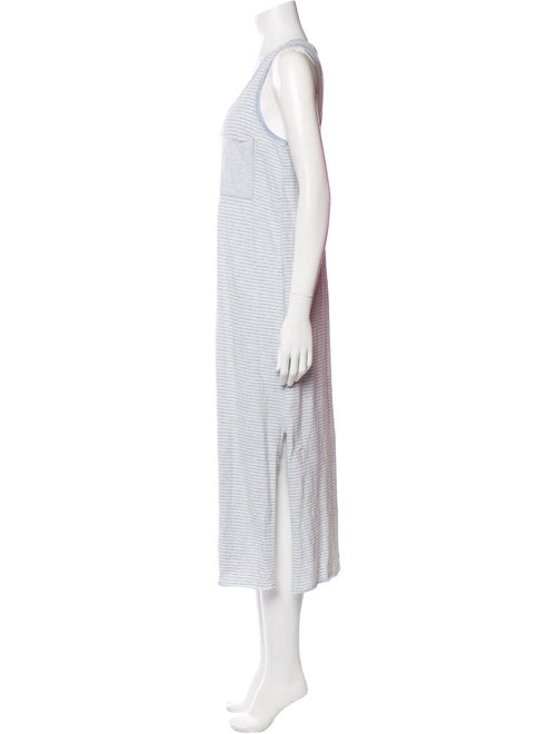 ATM Anthony Thomas Melillo Striped Midi Length Dress