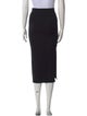 ATM Anthony Thomas Melillo Cutout Accent Midi Length Skirt
