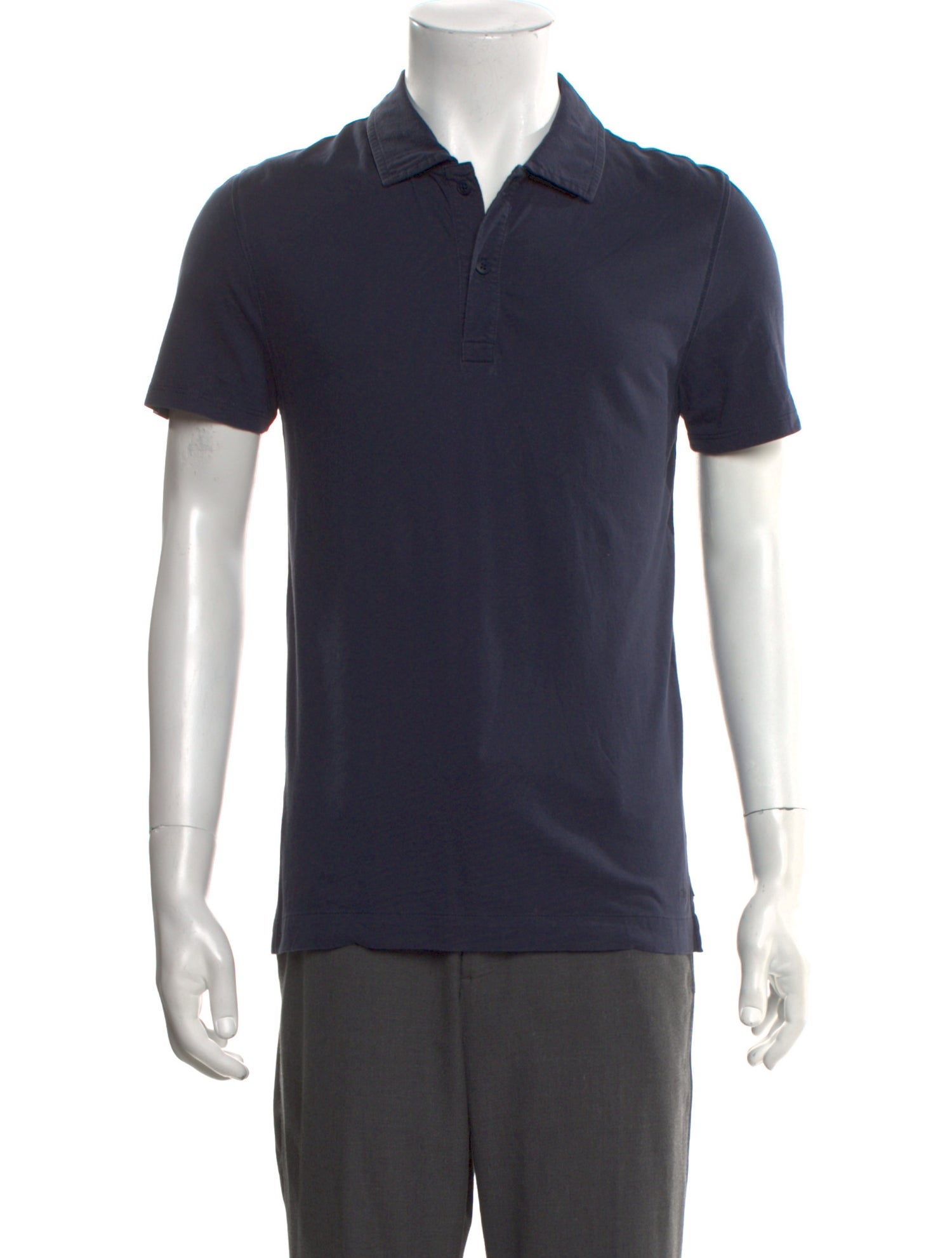 ATM Anthony Thomas Melillo Crew Neck Short Sleeve Polo Shirt