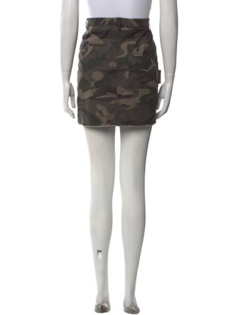 ATM Anthony Thomas Melillo Camouflage Print Mini Skirt