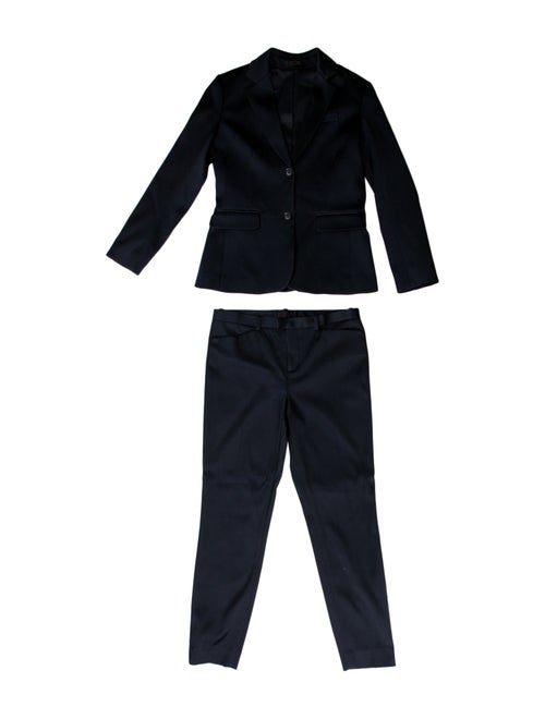 ATM Anthony Thomas Melillo Printed Pleated Accents Pantsuit