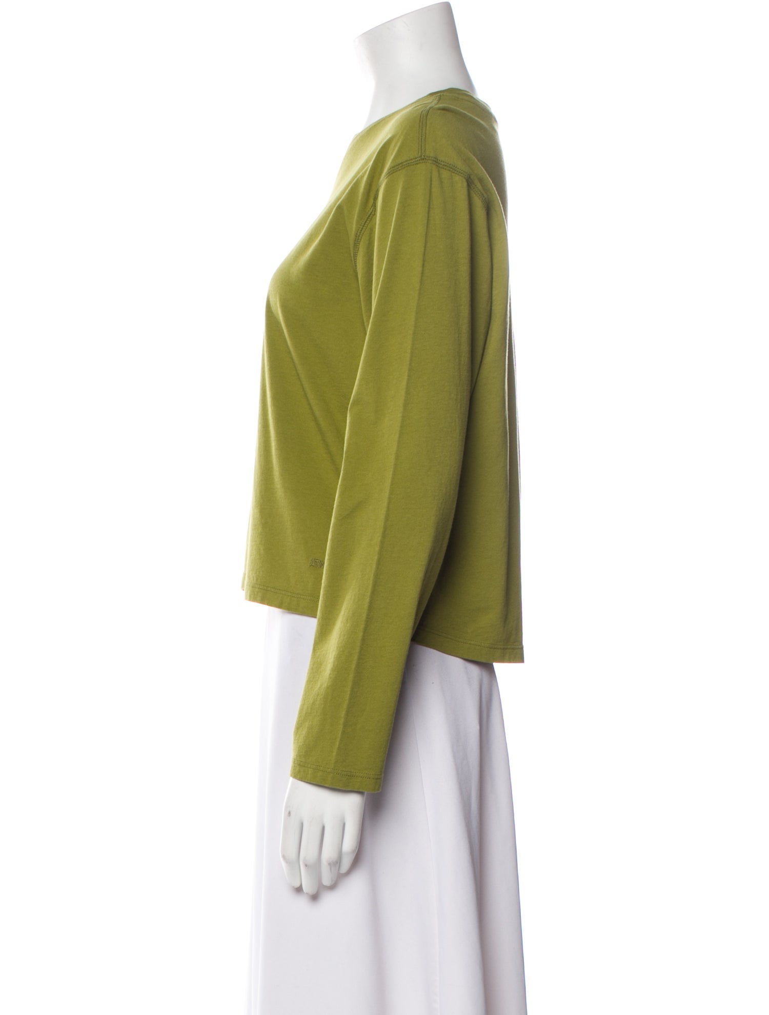 ATM Anthony Thomas Melillo Crew Neck Long Sleeve Sweatshirt