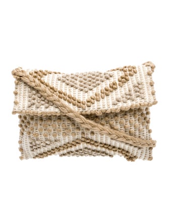 Antonello Tedde Canvas Evening Bag